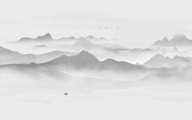 新中式山水画