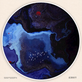 装饰水墨画
