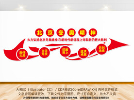 冬奥精神文化墙