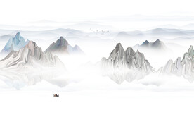 新中式山水画