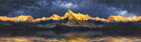 装饰画 新中式山水画