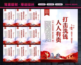 反洗钱展板