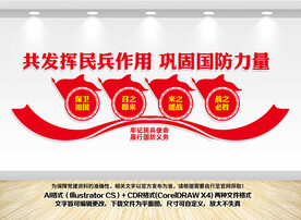 民兵文化墙