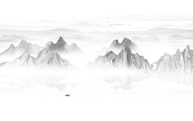 新中式山水画