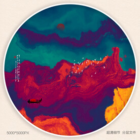 茶馆装饰画