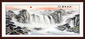 中国画 国画山水画