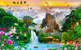 旭日东升