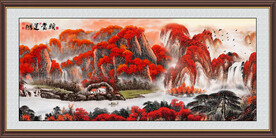 国画鸿运当头