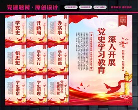 学党史展板