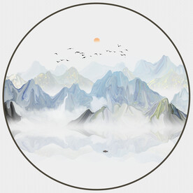 意境山水画