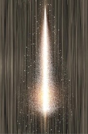 现代风抽象光影玄关装饰画