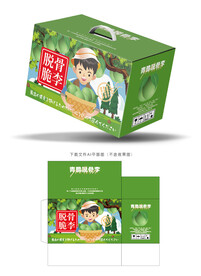 脱骨脆李包装 