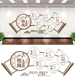 中国风文化墙