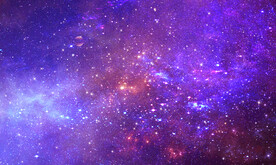 紫色星空