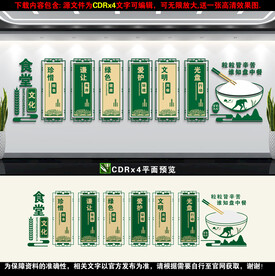 食堂文化墙