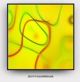 餐厅抽象画