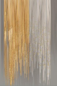 抽象光影线条玄关装饰画