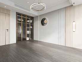 现代客厅场景空景