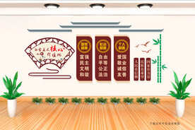 核心价值观文化墙