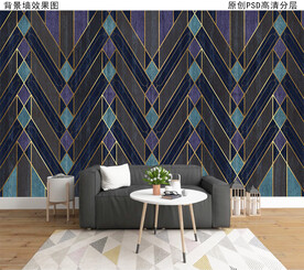 现代简约几何壁纸