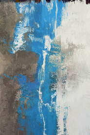 抽象油画装饰画轻奢手绘极简画