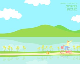 春天插画