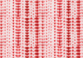 红色扎染四方连续