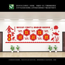 食堂文化墙