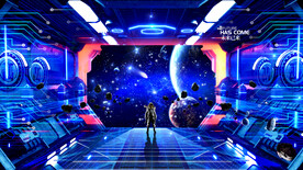 科幻星空立体画