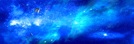 蓝色星空