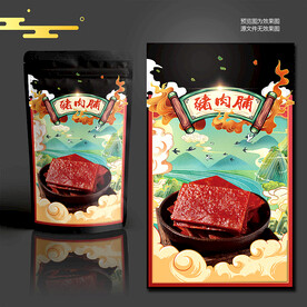 猪肉脯包装