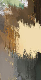 颜料抽象色块拼接油画玄关