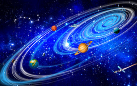 星空星系太阳系