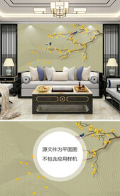 手绘花鸟图