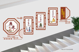 廉政文化楼梯