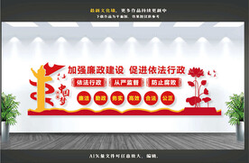 廉政建设文化墙