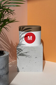 电商化妆品罐装盒长方形盒样机