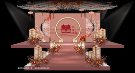 香槟色婚礼背景