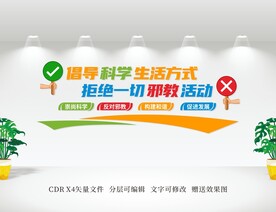 反邪教文化墙