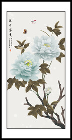 牡丹国画