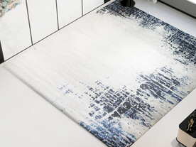 新中式客厅场景 地毯背景