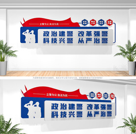 科技强警文化墙