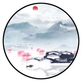 意境水墨画