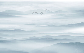 山水水墨画