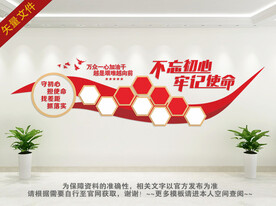 不忘初心主题