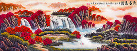 鸿运当头装饰画