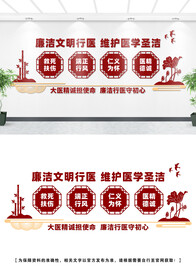 医院廉政文化墙