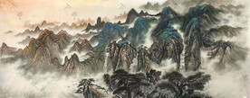 山水国画