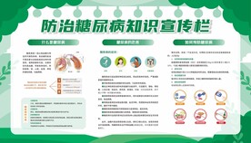 糖尿病宣传栏