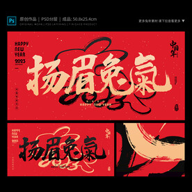 扬眉兔气海报